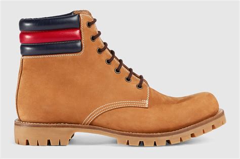 gucci mens buckle boots|Gucci timberland boots for men.